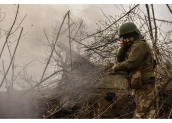 Azione di una squadra d'assalto in roccaforte ucraina