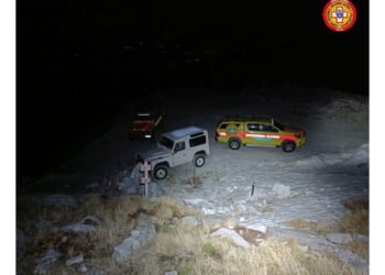 Durante escursione sul monte Cavallo