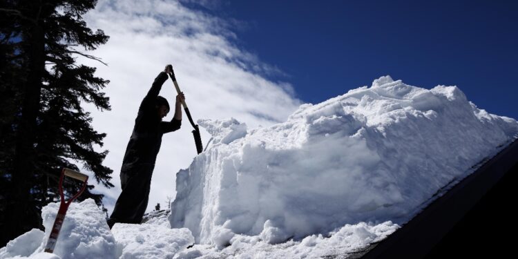 Inedito manto bianco in questa stagione alla Mammoth Mountain