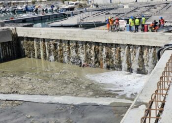 Aperta la prima valvola. Riempimento in 48 ore.