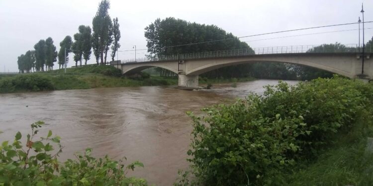 Piogge estese in Piemonte