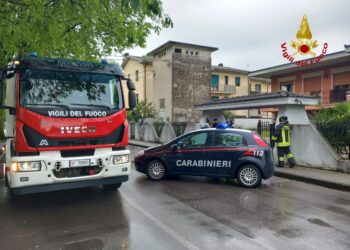 Fiamme forse causate da un bollitore per il latte