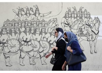 Durante le manifestazioni a Isfahan