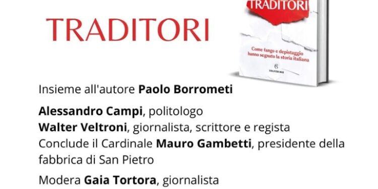 Lunedì la presentazione a Roma con Veltroni e Gaia Tortora