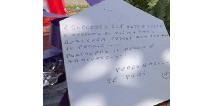 In una lettera: 'non abbiamo fatto niente per evitare il peggio'