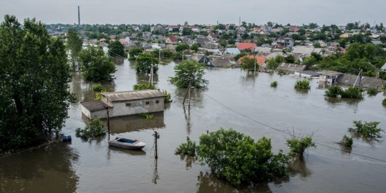 'Il 32% sulla riva destra del Dnipro