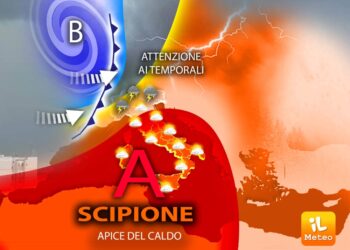 Nel weekend calo delle temperature di 4-5 gradi