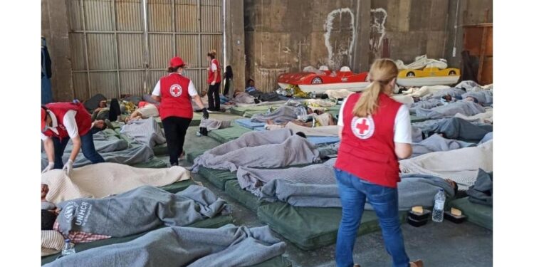 Sono stati trasportati nel porto di Kalamata