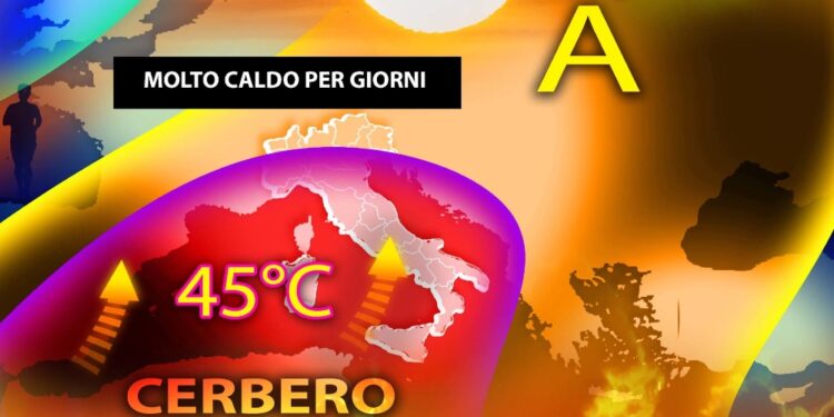 In arrivo la 2/a ondata di calore estiva