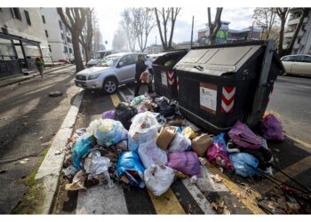 Mille tonnellate in strada. Minisindaco