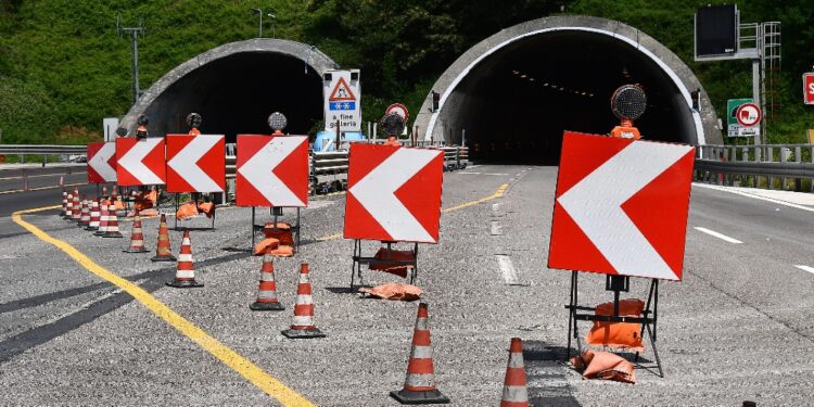 A breve sarà tolto anche lo scambio di carreggiata