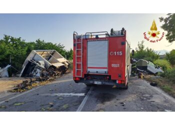 I Vigili del fuoco hanno dovuto liberarli dalle lamiere