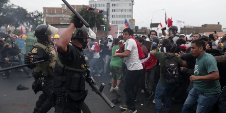 Le manifestazioni si sono svolte per lo più in modo pacifico