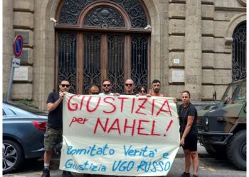 Iniziativa del comitato 'Verità e Giustizia per Ugo Russo'