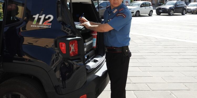 Carabinieri identificano una donna dopo una rapida indagine