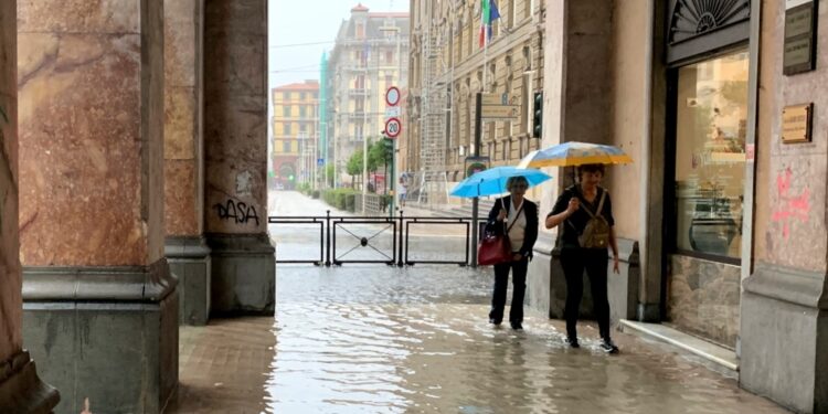 Provincia di levante sotto il nubifragio