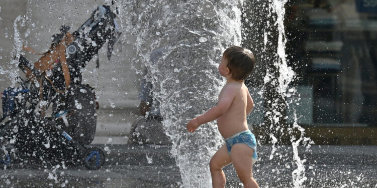 Da sabato cala il rischio elevato per i colpi di calore