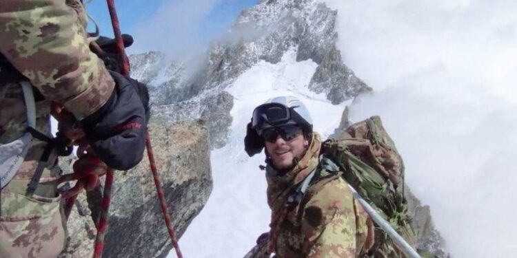 Il corso di alpinismo si è svolto anche sulle Dolomiti bellunesi