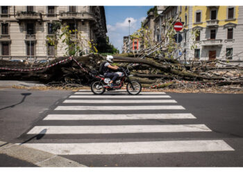 Venerdì allerta meteo arancione