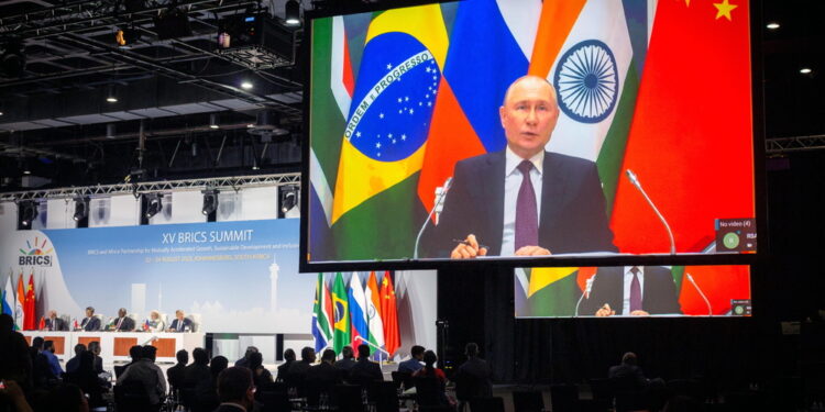 Nel suo intervento in videoconferenza al vertice dei Brics