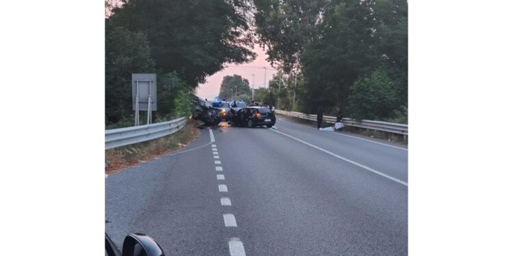 L'incidente sulla statale Ionio-Tirreno vicino a Melicucco