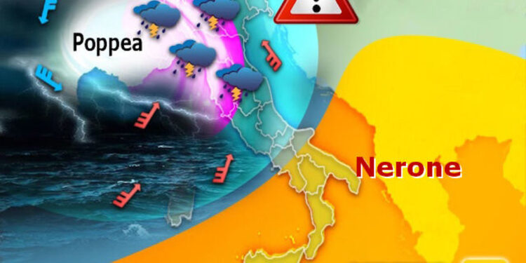 Da domenica temperature giù anche di 15-20°C