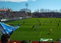 Lo stadio di Venezia visto dalla curva dei tifosi del Como