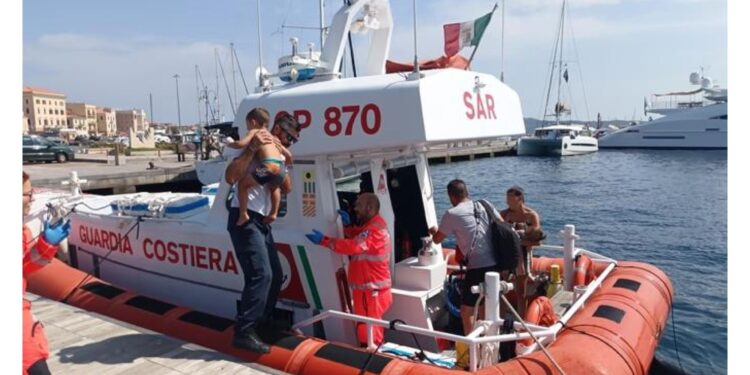 Soccorso dalla Guardia costiera e 118 a La Maddalena