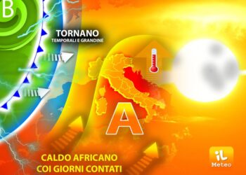 Da mercoledì nuova ondata di maltempo sul centro-nord