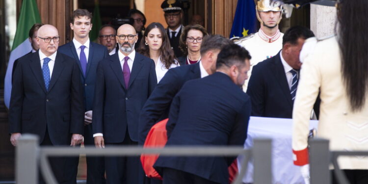 Il ricordo in Aula anche di Anna Finocchiaro e Paolo Gentiloni