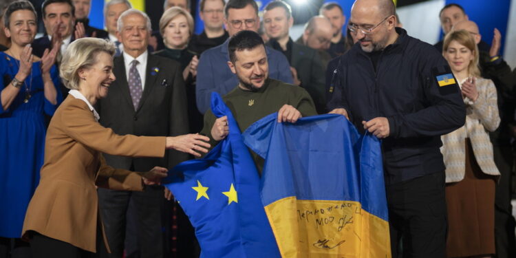 La presidente della Commissione ucraina per integrazione in Ue