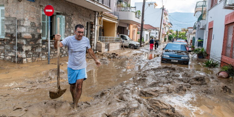 Nelle alluvioni causate dalla tempesta Daniel