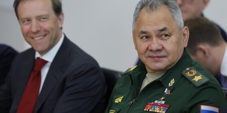 Con ministro Shoigu. Diffuso dall'agenzia Ria Novosti