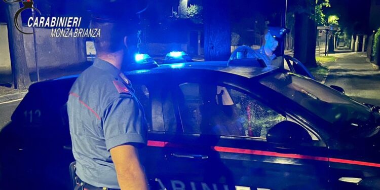 Accaduto ad Arcore. in Brianza. L'aggressore fermato nella notte