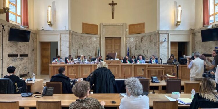 Udienza in Corte d'Assise d'appello. In aula gli zii