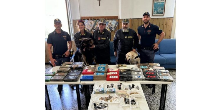 Due arresti di Polizia e Gdf. Cocaina anche in fustini detersivo