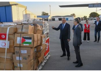 Operazione coordinata con la Mezzaluna rossa a Gaza