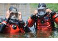 In soccorso i vigili del fuoco e il nucleo sommozzatori