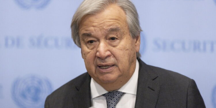 Guterres: 'Serve cessate fuoco per porre fine a questo incubo'