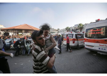 Dal centro verso il mare e da nord verso Gaza City