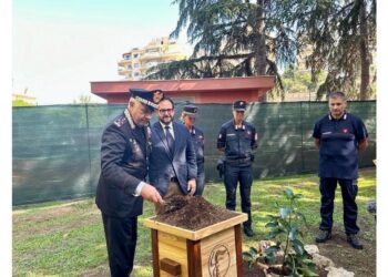 Nella caserma Talamo a Roma