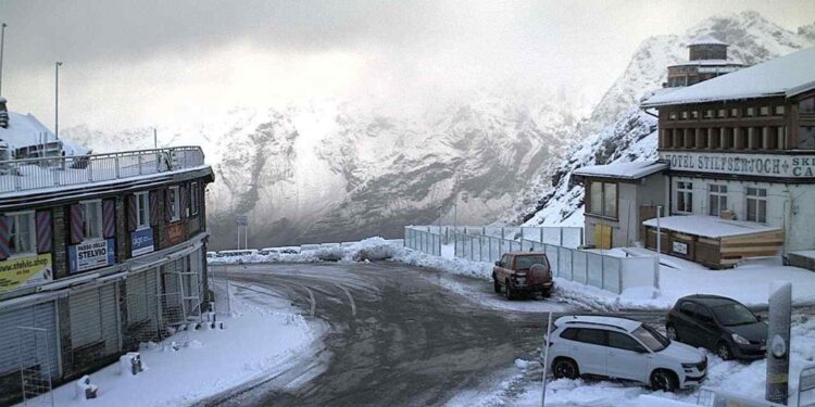 Un fronte freddo ha attraversato l'Alto Adige