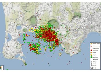 Durante la notte registati diversi terremoti