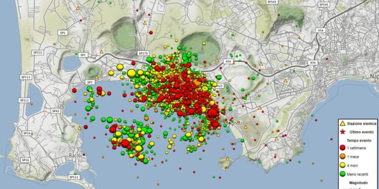 Durante la notte registati diversi terremoti