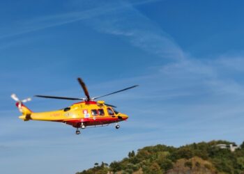 A San Severino Marche allertata anche l'eliambulanza