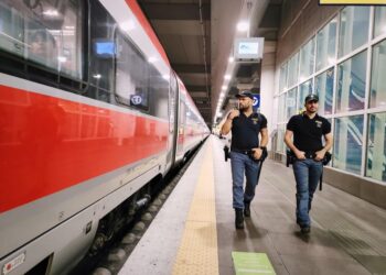 Operazione della Polfer lungo la direttrice Venezia-Trieste