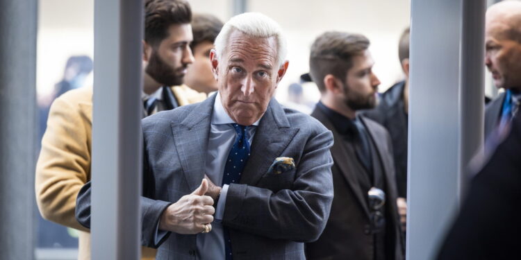 E' il controverso Roger Stone