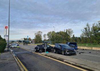 E' avvenuto all'alba su viale Forlanini