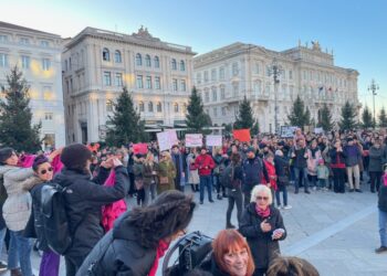 In corteo verso il centro