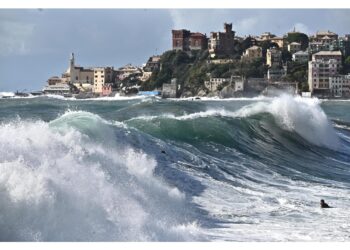 Da domani nel levante della regione. Mareggiata ha fatto danni